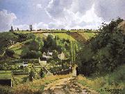 Camille Pissarro, Pang plans scenery Schwarz